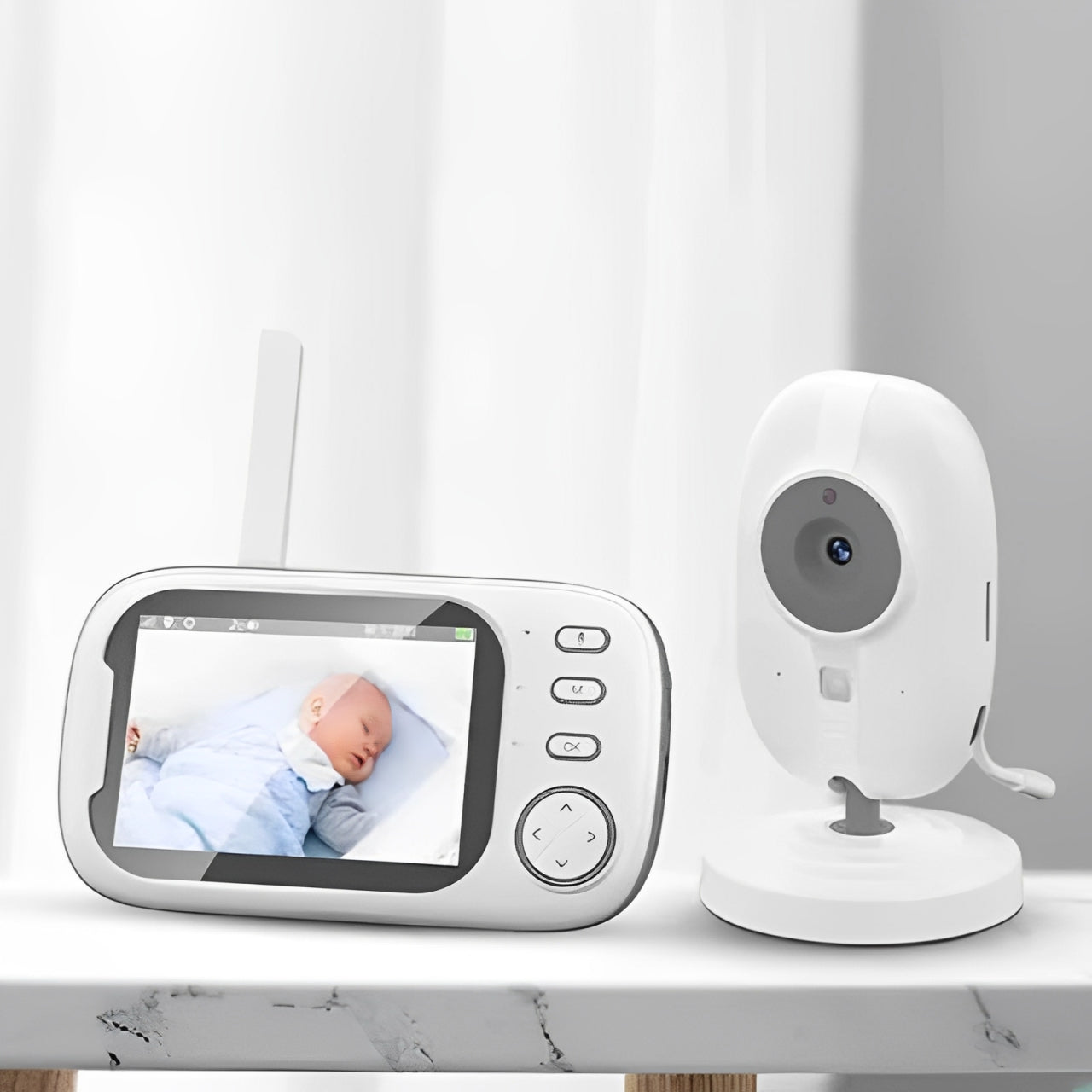 Video Baby Monitor - Temperature Sensor and Night Vision